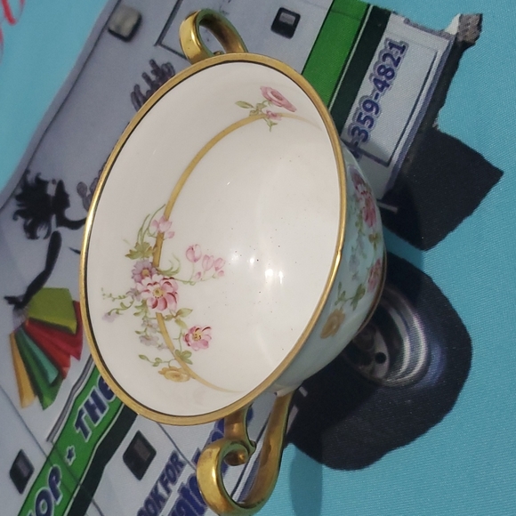 Old Abbey Linoges Tea Cup - Picture 3 of 6